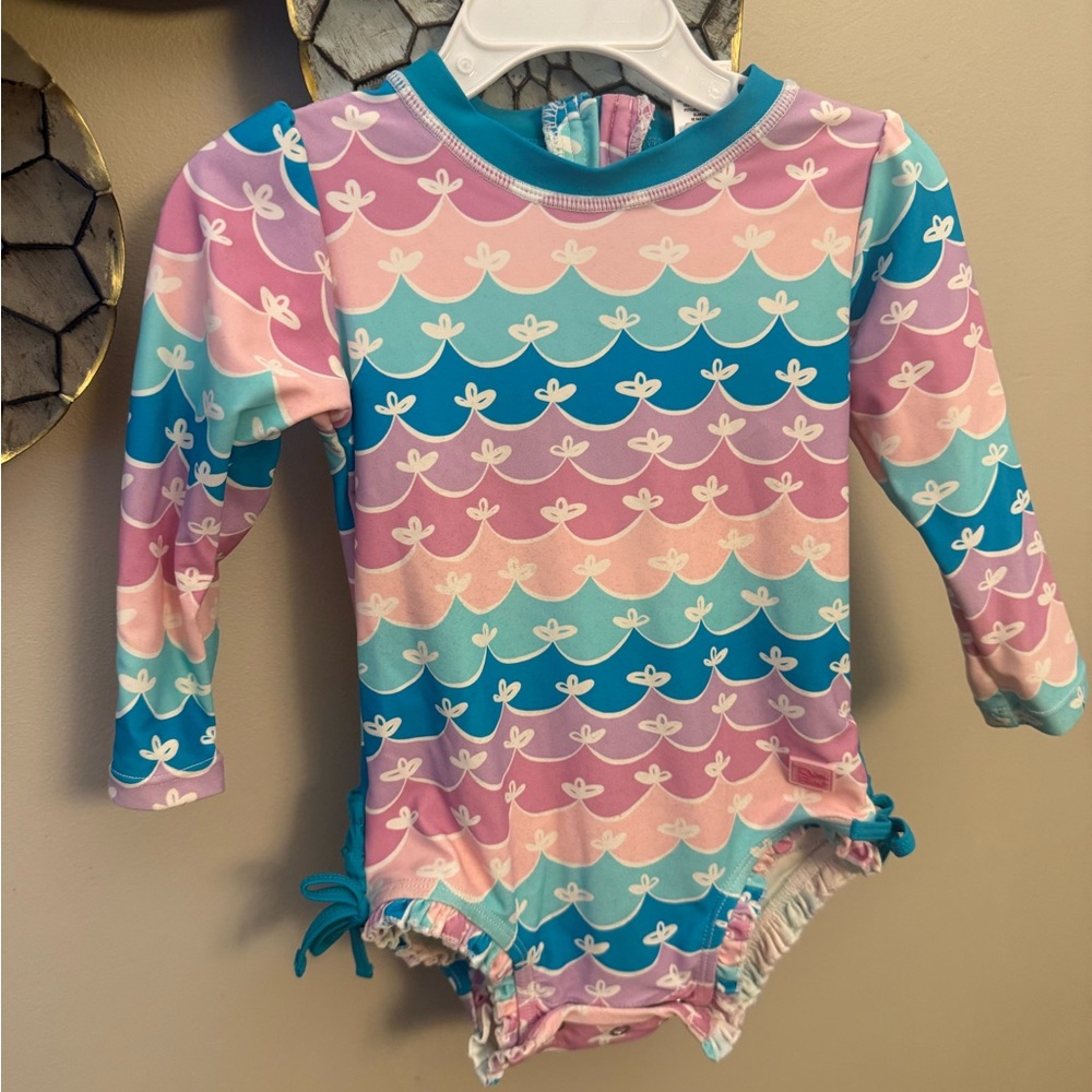 Ruffle Butts Multicolor Swimsuit